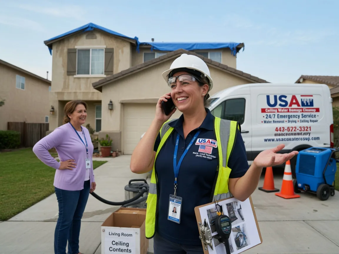 Ceiling Water Damage Restoration Vienna, IL FAQs